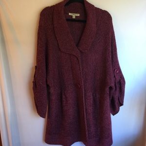 CAROLYN TAYLOR WOMAN SIZE 2X CARDIGAN SWEATER